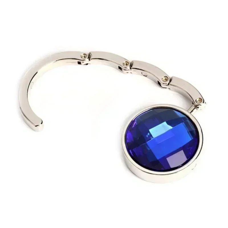 Foldable Crystal Bag Hook for Table