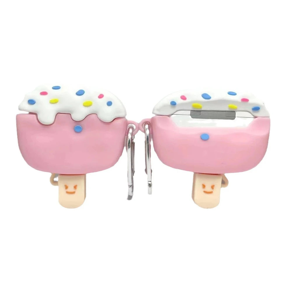 3D Cartoon AirPods Case – Playful Variety of Designs