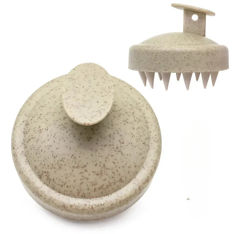Silicone Scalp Massager Shampoo Brush – Hair Washing & Head Scrubber Tool
