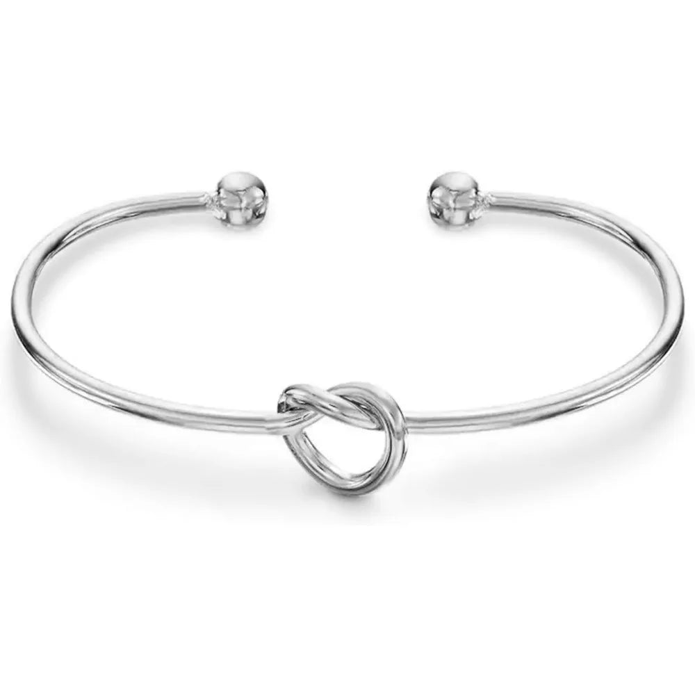 Minimalist Forever Love Bangle – Gold & Silver