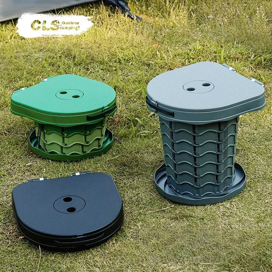 Portable Folding Camping Toilet Seat – Lightweight & Outdoor-Ready