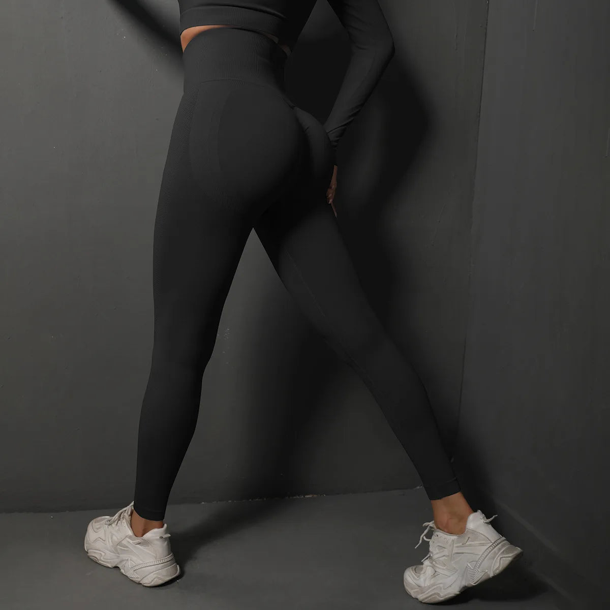 Seamless Booty-Lifting Yoga Leggings