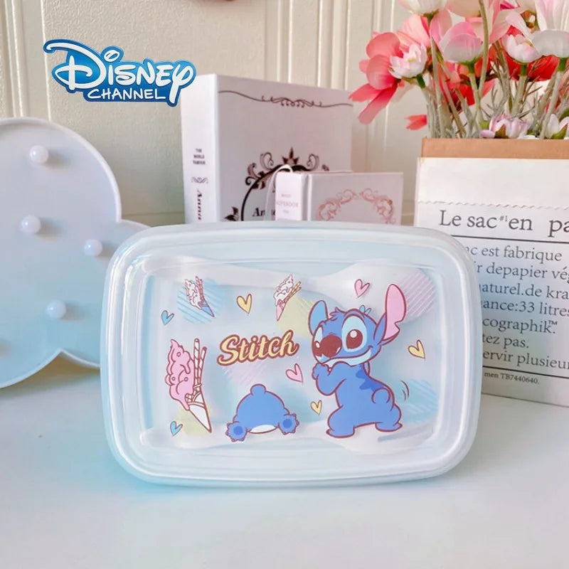 Disney Lunch Box – Cartoon Portable Food Box for Kids