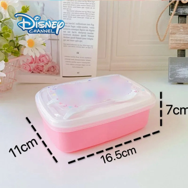 Disney Lunch Box – Cartoon Portable Food Box for Kids