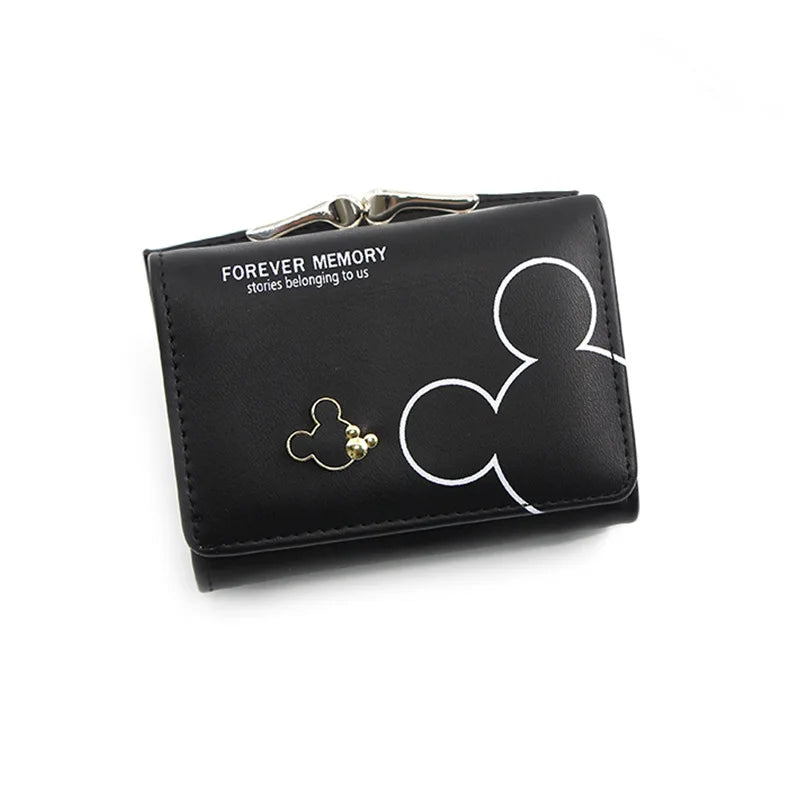 Mickey Mini Wallet – Stylish Women’s PU Leather Coin & Card Purse