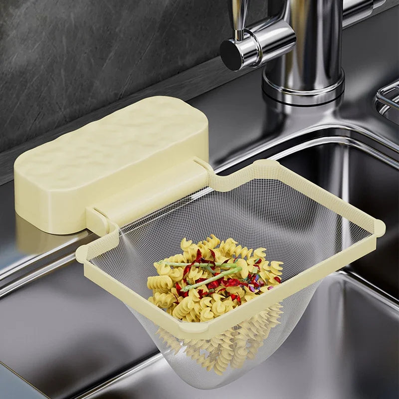 Smart Sink Corner Strainer – Suction Cup Mount