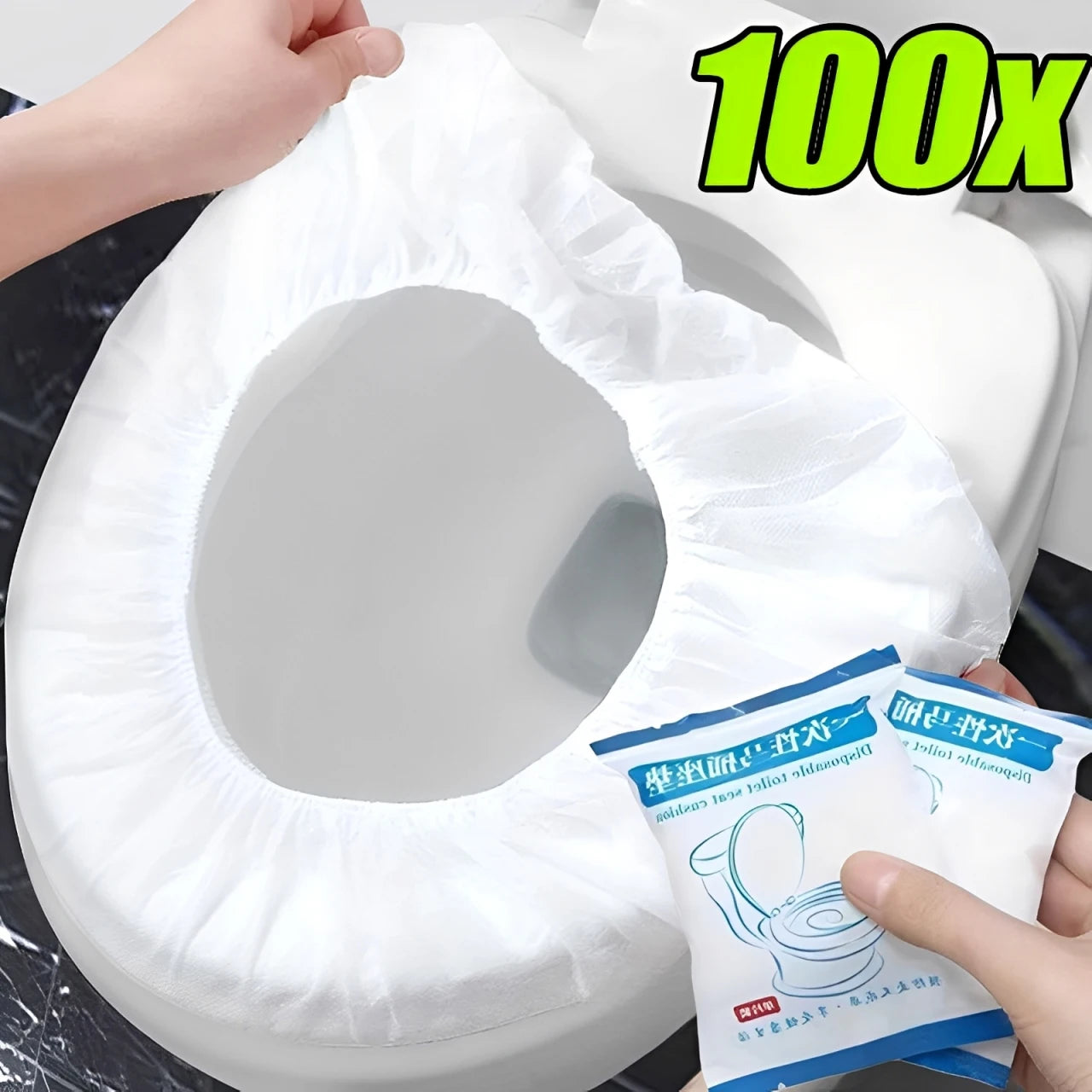 Disposable Toilet Seat Covers – Hygienic Travel & Public Restroom Protection