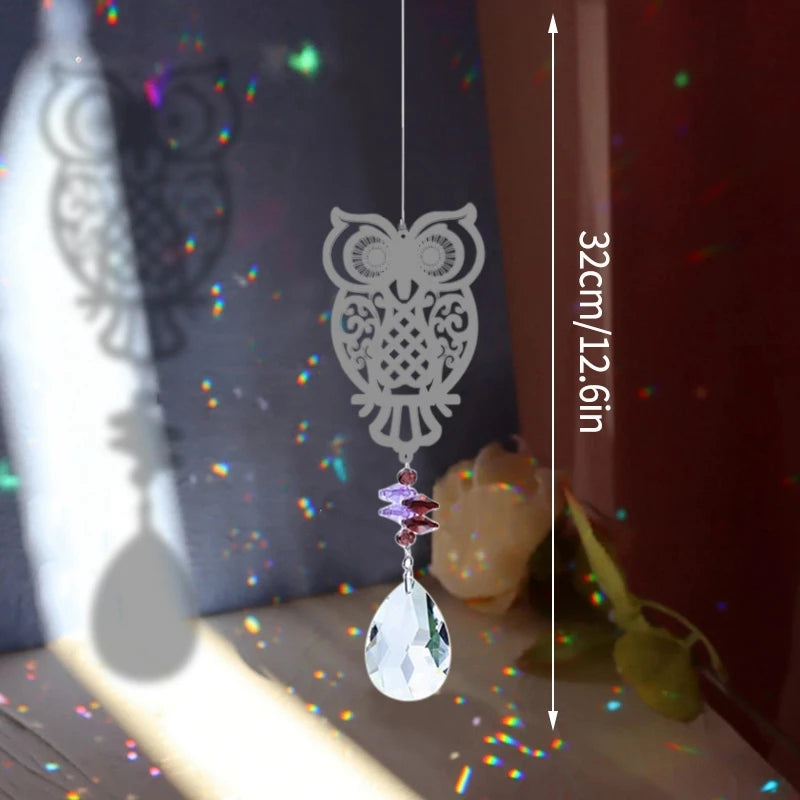 Bird Crystal Sun Catcher for Home & Garden Decoration