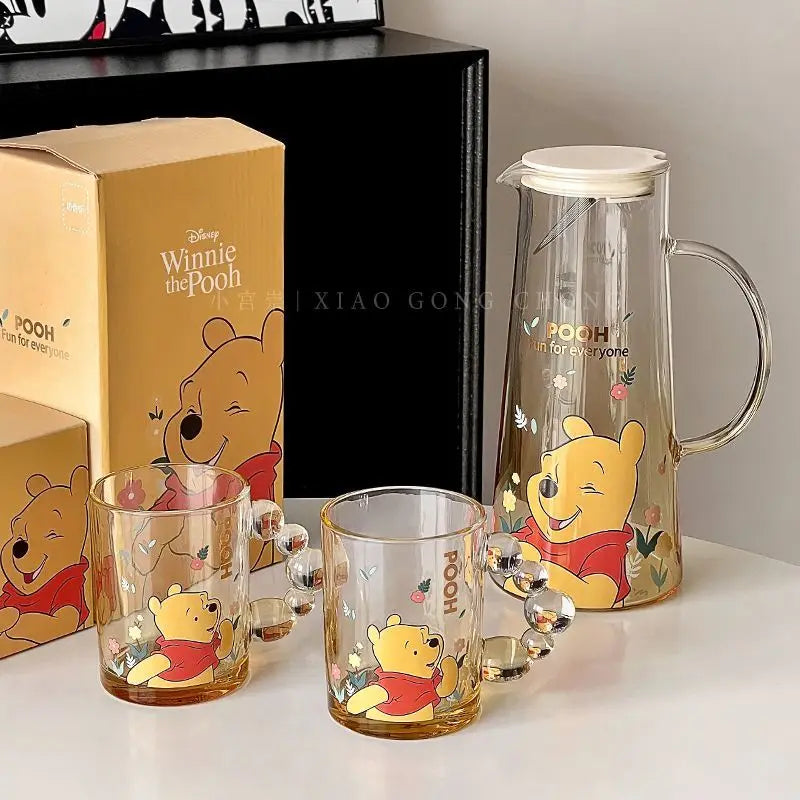 Disney Winnie The Pooh Glass Cup – 350ml Gift Box