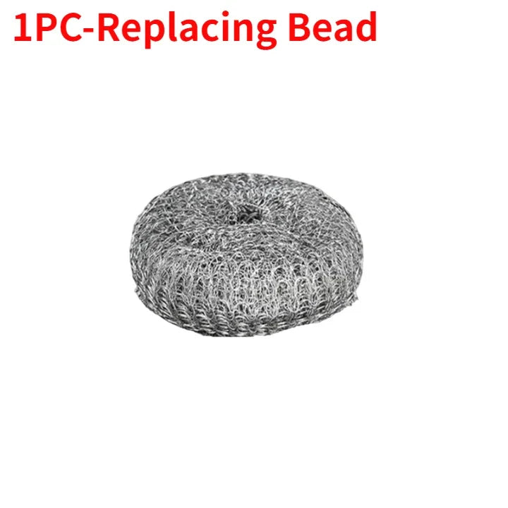 Heavy Duty Steel Pot Scrubber with Handle