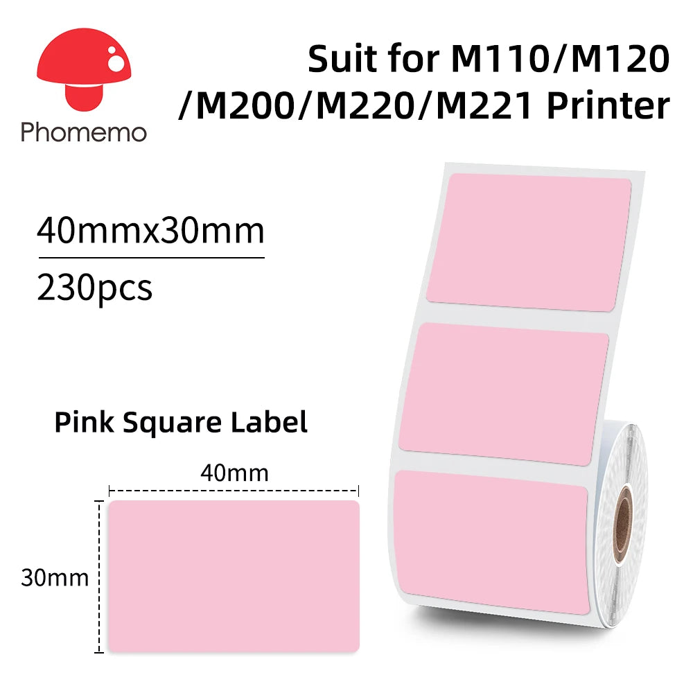 Phomemo M110 Portable Label Printer – Inkless Thermal Printing
