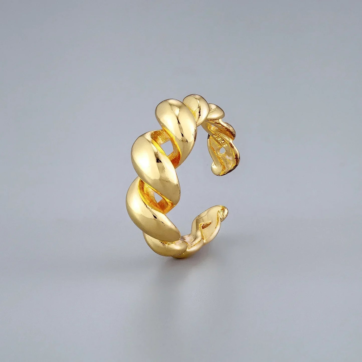 Adjustable Minimalist Wave Rings – Multiple Designs
