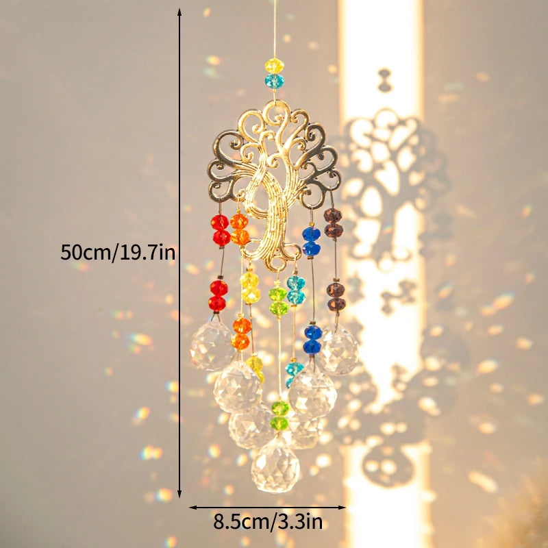 Bird Crystal Sun Catcher for Home & Garden Decoration
