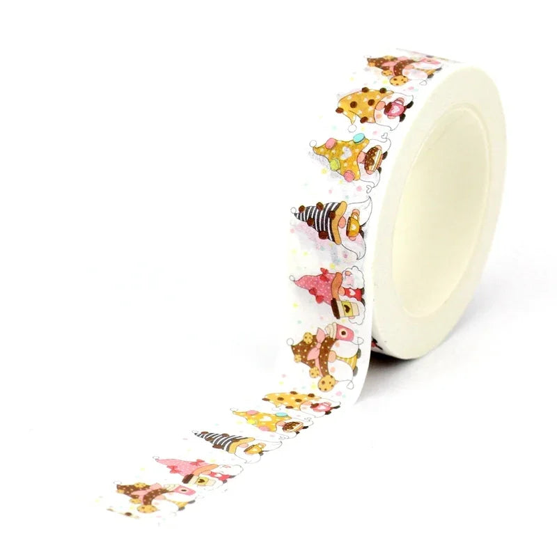 Cute Cartoon Washi Tape – Decorative Adhesive Roll (10M)