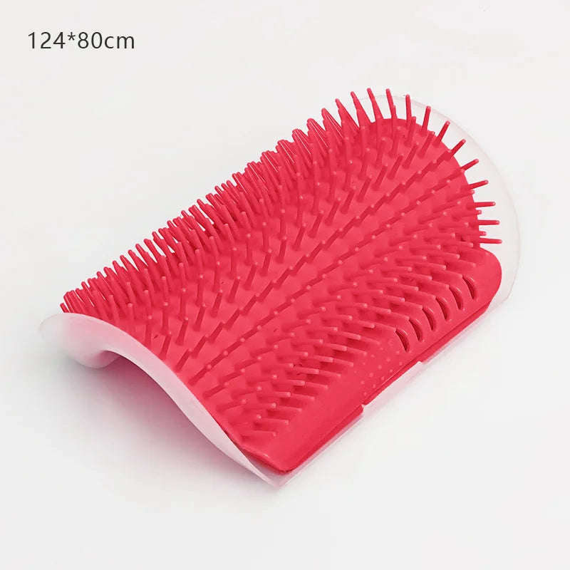 Cat Wall Brush – Self-Cleaning Grooming & Massage Tool for Cats