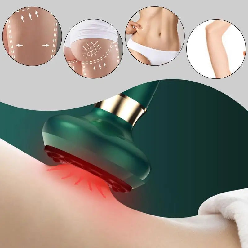 Cellulite Cupping Massager – Handheld Body Shaper with Infrared Heat & Adjustable Suction