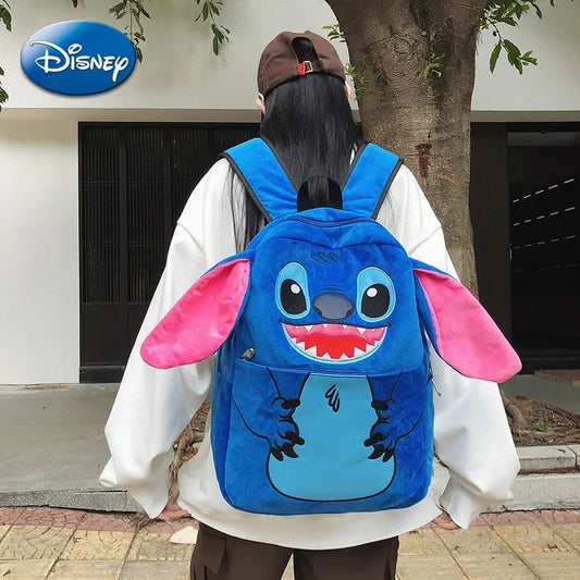 Stitch Cartoon Backpack – Large Capacity Student & Travel Bag