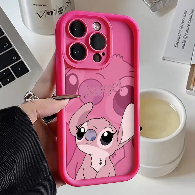 Kawaii Pink Stitch Case – Love & Mischief in One Design