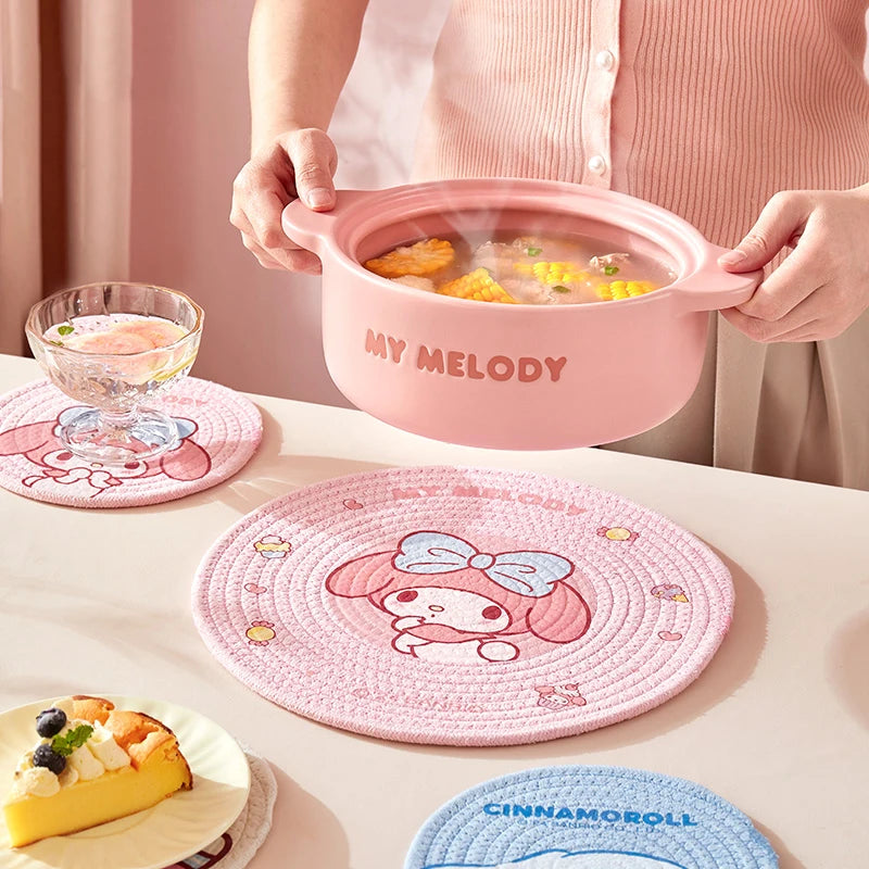 Cartoon Placemat & Coaster Set