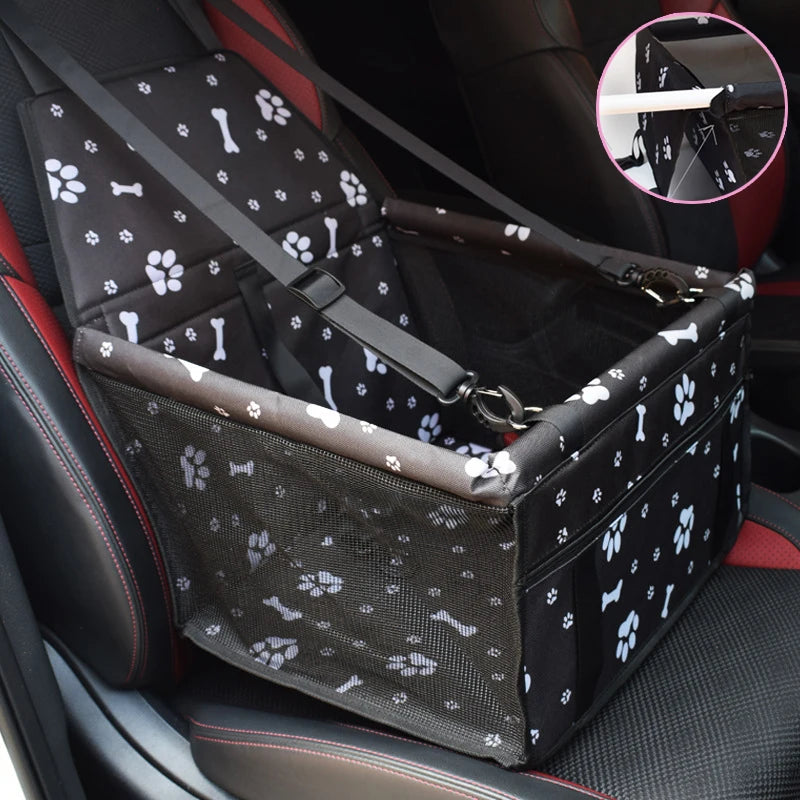 Folding Pet Car Seat – Safe & Comfy Travel for Pets
