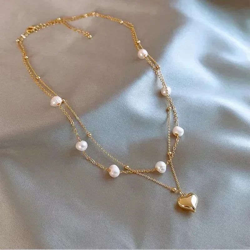 Layered Choker Necklace Set – Multiple Styles