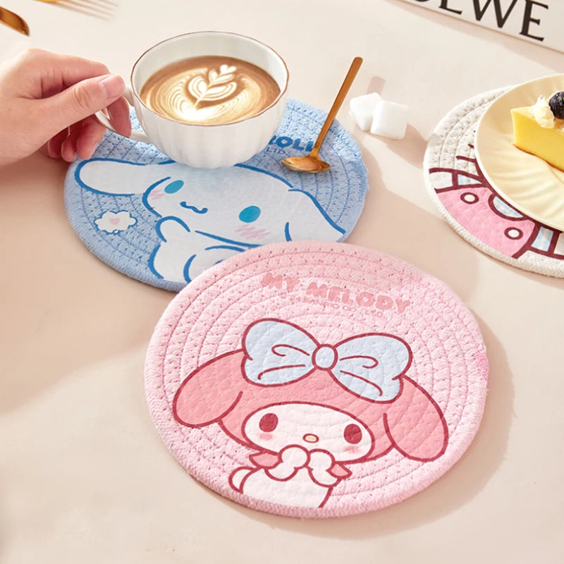Cartoon Placemat & Coaster Set