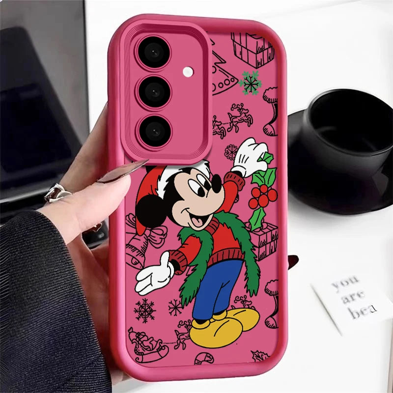Mickey & Friends Cartoon Case – Fun Style for Samsung