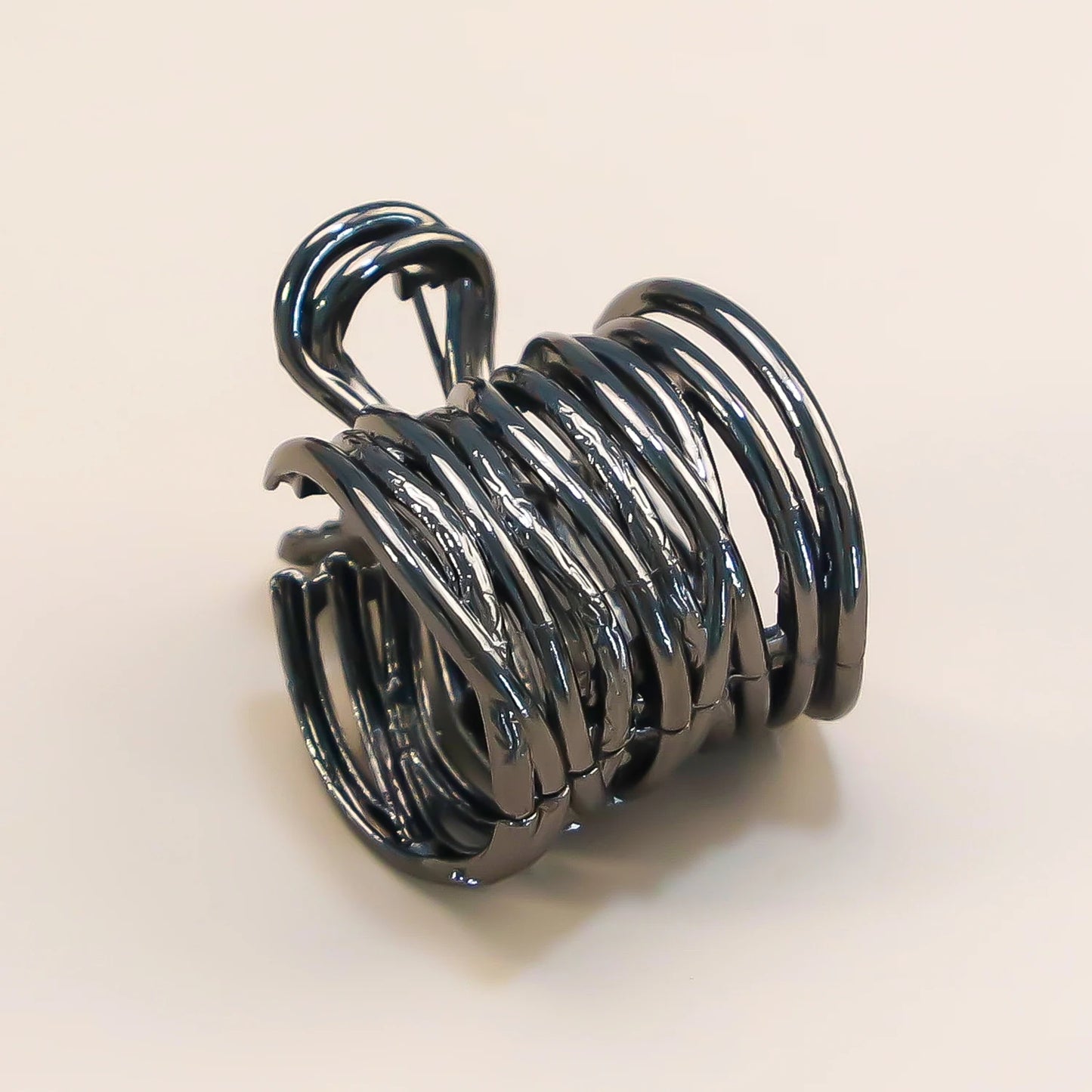 Geometric Hollow Metal Hair Claw Clip