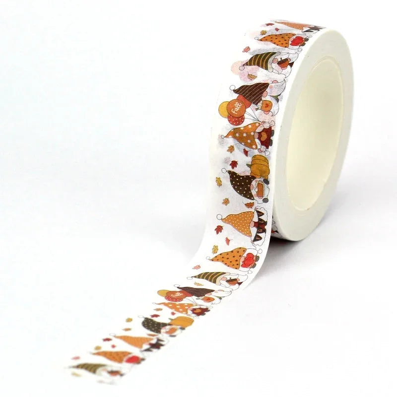 Cute Cartoon Washi Tape – Decorative Adhesive Roll (10M)
