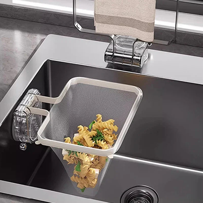 Smart Sink Corner Strainer – Suction Cup Mount