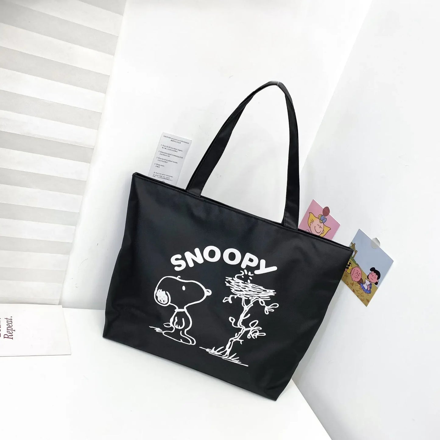 Snoopy Canvas Tote Bag