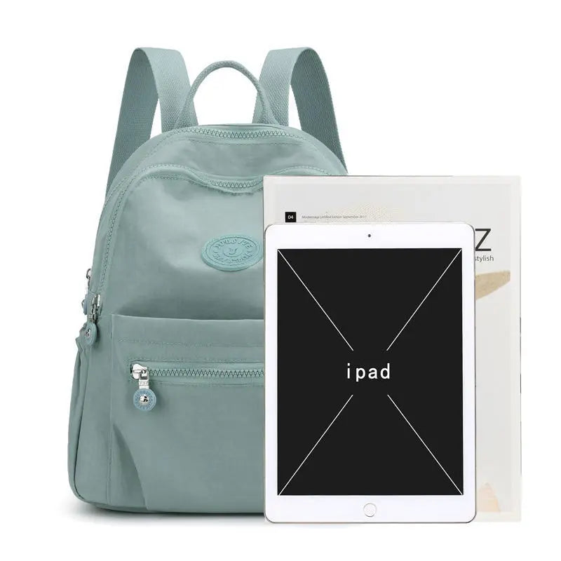 Women's Large Capacity Backpack – Lightweight Versatile Travel and School Bag