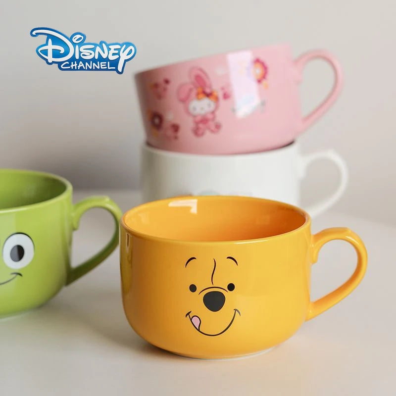 Cute Character Ceramic Mug – Colorful Fun Coffee & Milk Cup