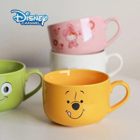 Cute Character Ceramic Mug – Colorful Fun Coffee & Milk Cup