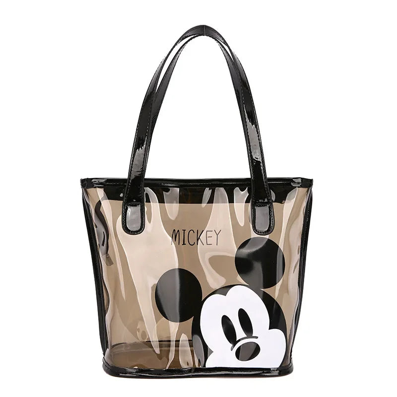 Mickey Mouse Transparent Tote Bag – Stylish & Trendy Design