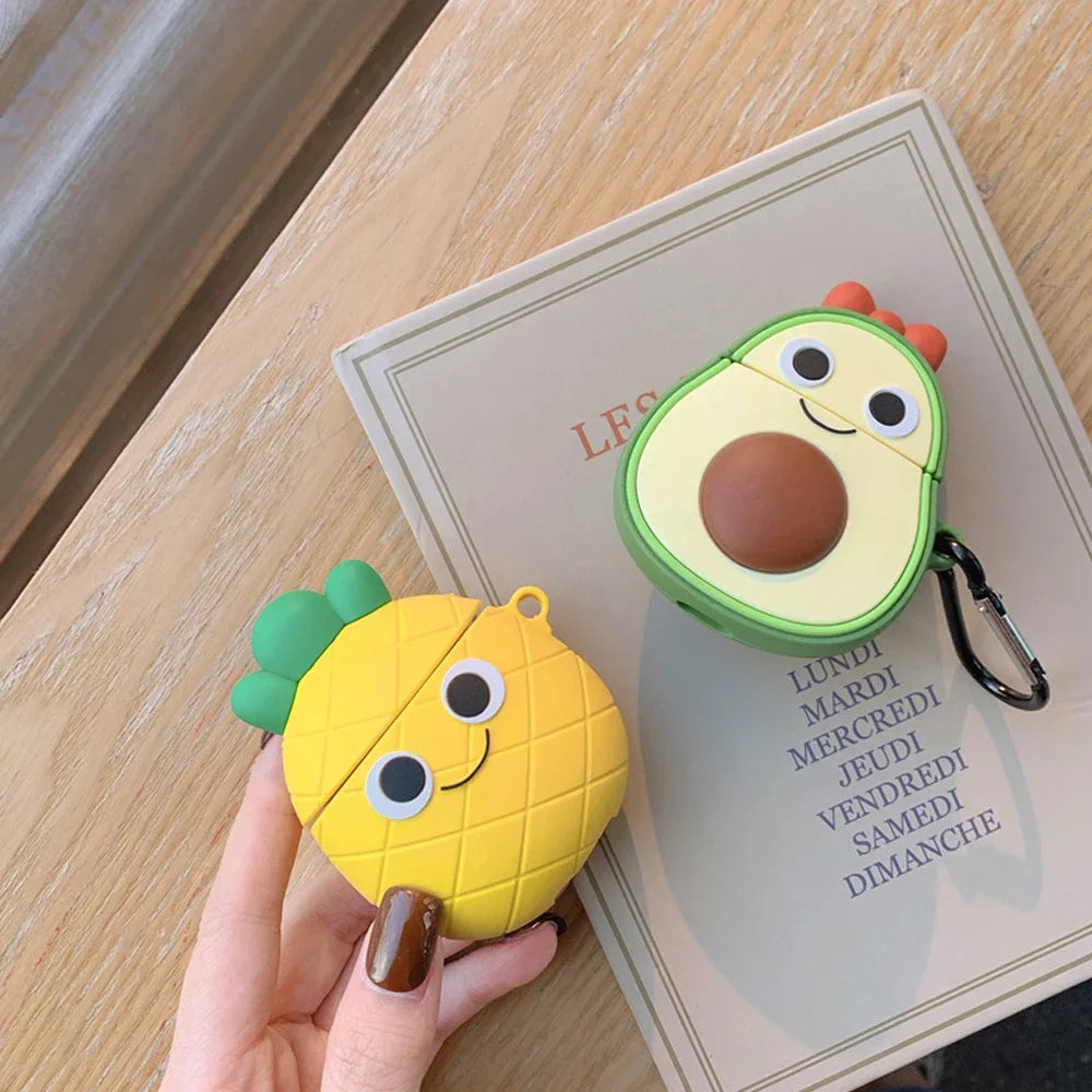 3D Cartoon AirPods Case – Playful Variety of Designs