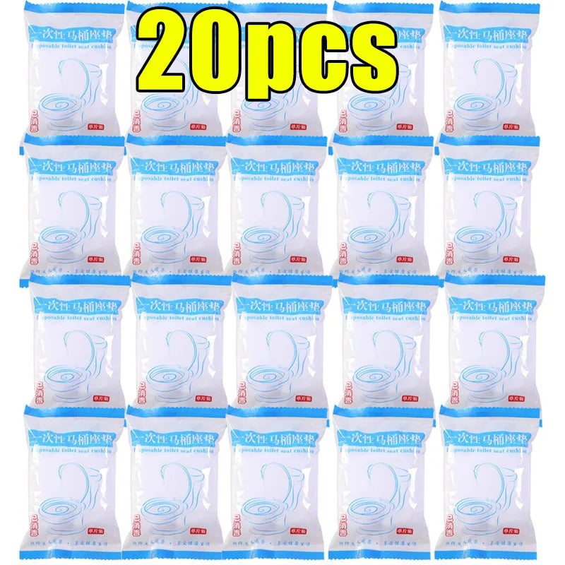 Disposable Toilet Seat Covers – Hygienic Travel & Public Restroom Protection