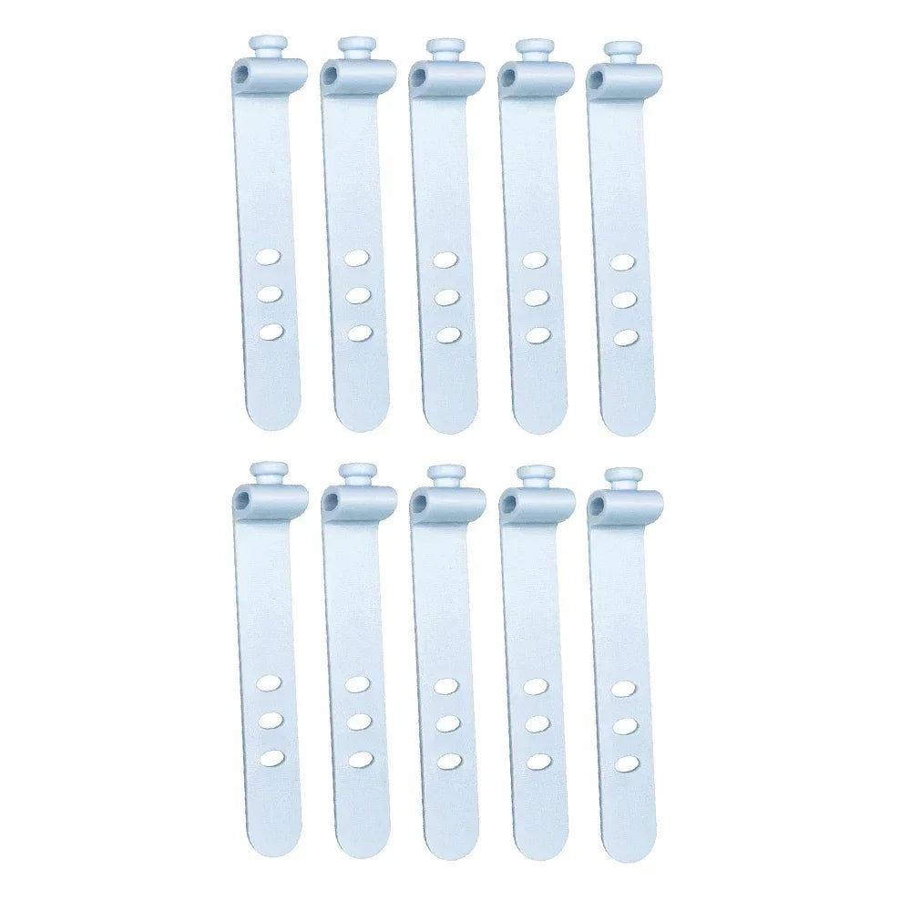 Silicone Cable Organizer Clips (Multi-Pack)