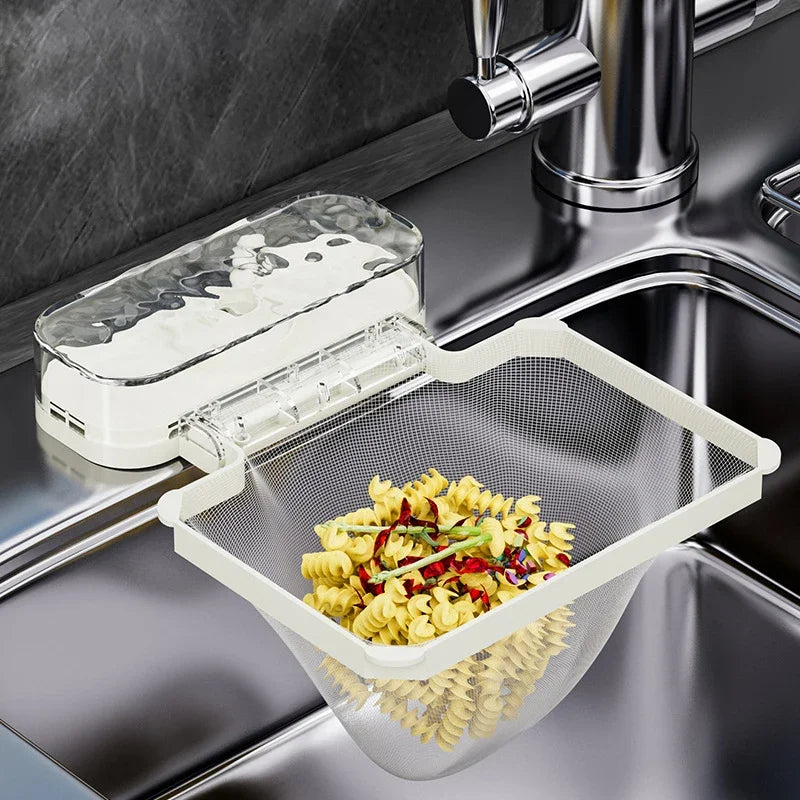 Smart Sink Corner Strainer – Suction Cup Mount