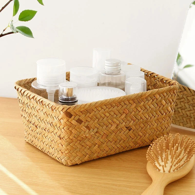 Multi-Purpose Wicker Storage Basket