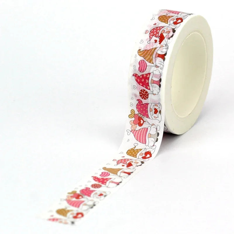 Cute Cartoon Washi Tape – Decorative Adhesive Roll (10M)