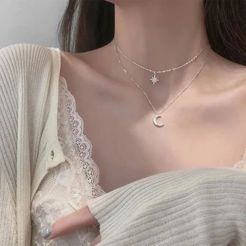 Layered Choker Necklace Set – Multiple Styles