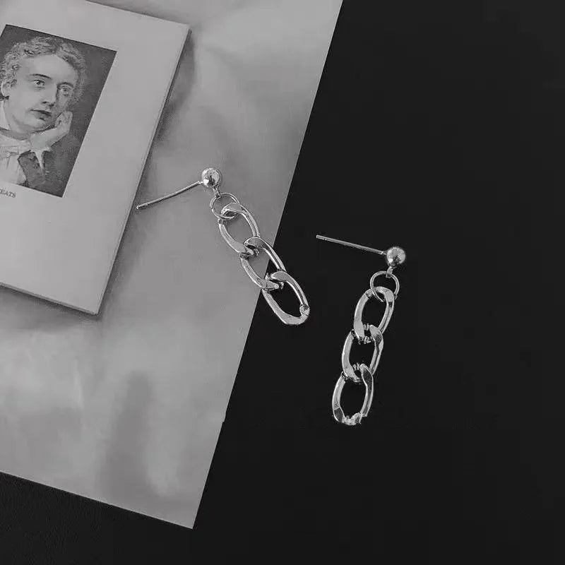 Chic Metal Chain Earrings – Trendy Multi-Style Collection