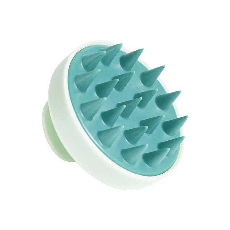 Silicone Scalp Massager Shampoo Brush – Hair Washing & Head Scrubber Tool