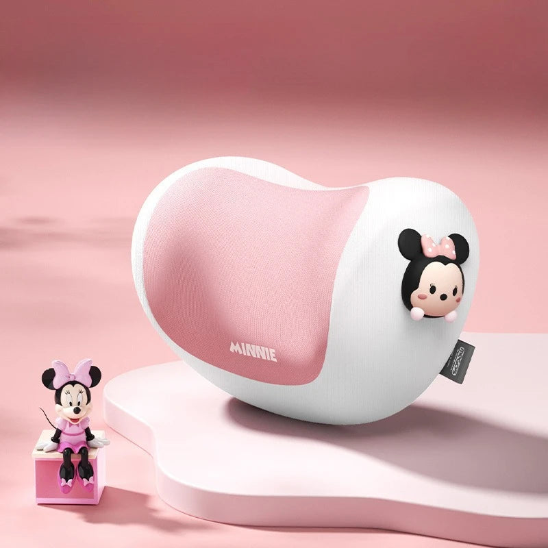 Cartoon Car Headrest Pillow – Cute Mickey & Minnie Neck Support