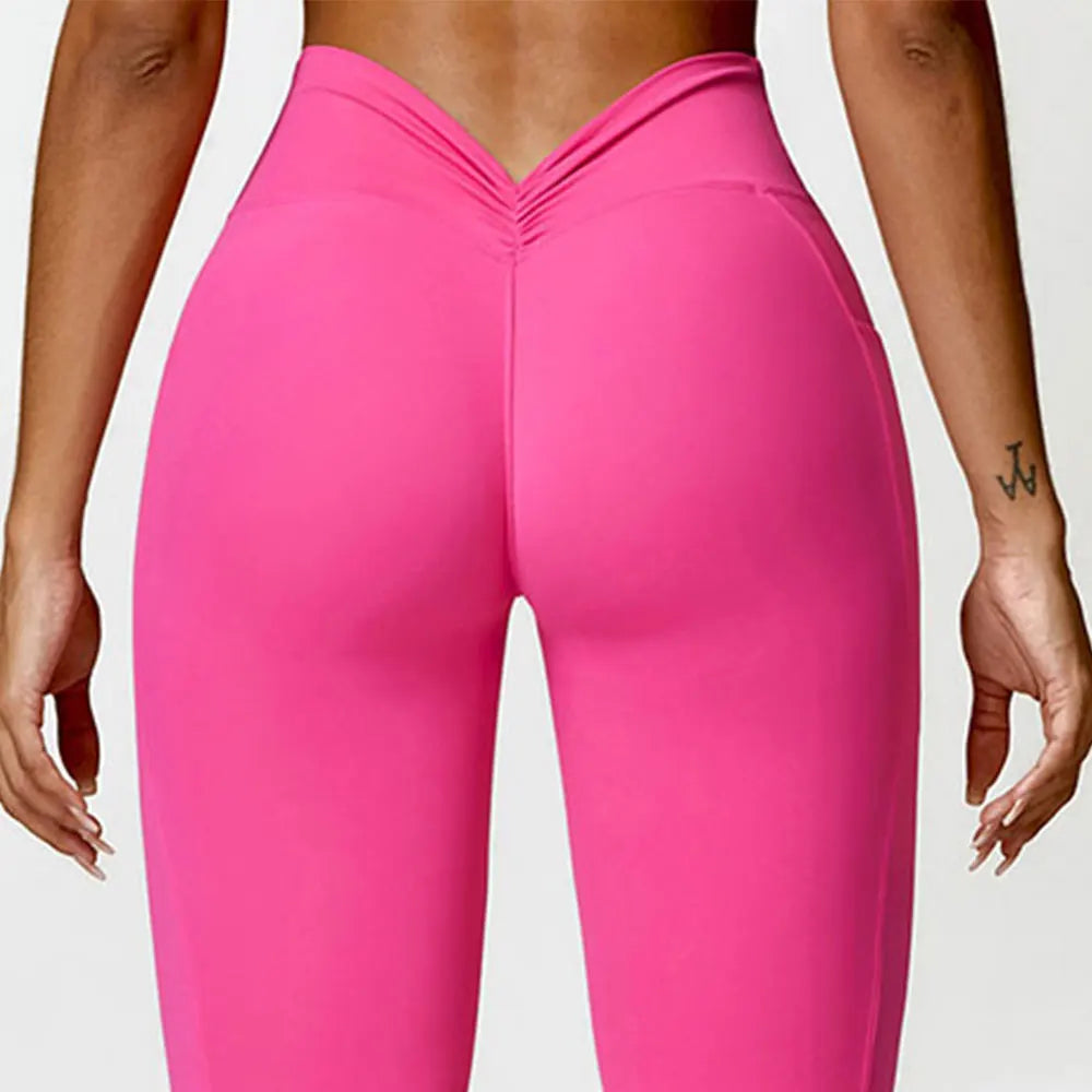 High-Waist Push-Up Leggings – Multi Colors