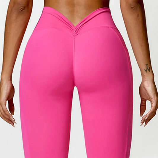 High-Waist Push-Up Leggings – Multi Colors