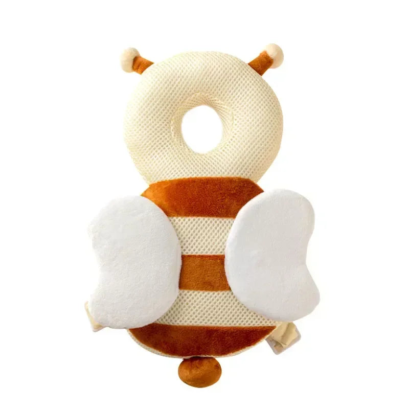 Baby Head Protector Pillow – Cartoon Angel Wings Safety Cushion
