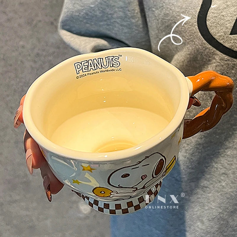 360ml Snoopy Cartoon Ceramic Mug