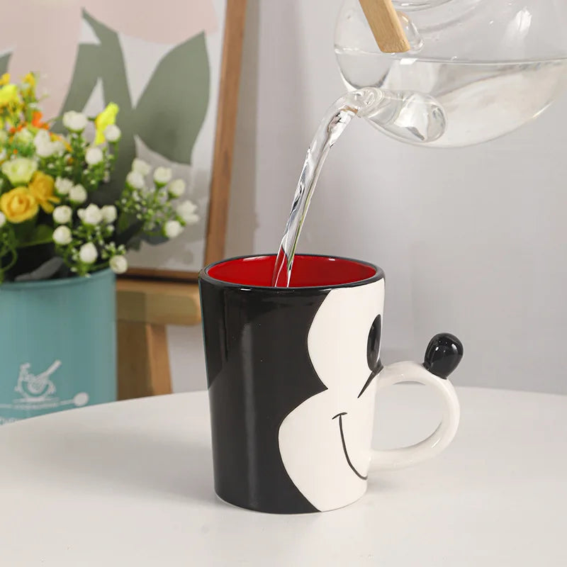 Disney 3D Mickey Mouse Ceramic Mug – Cute Cartoon Design